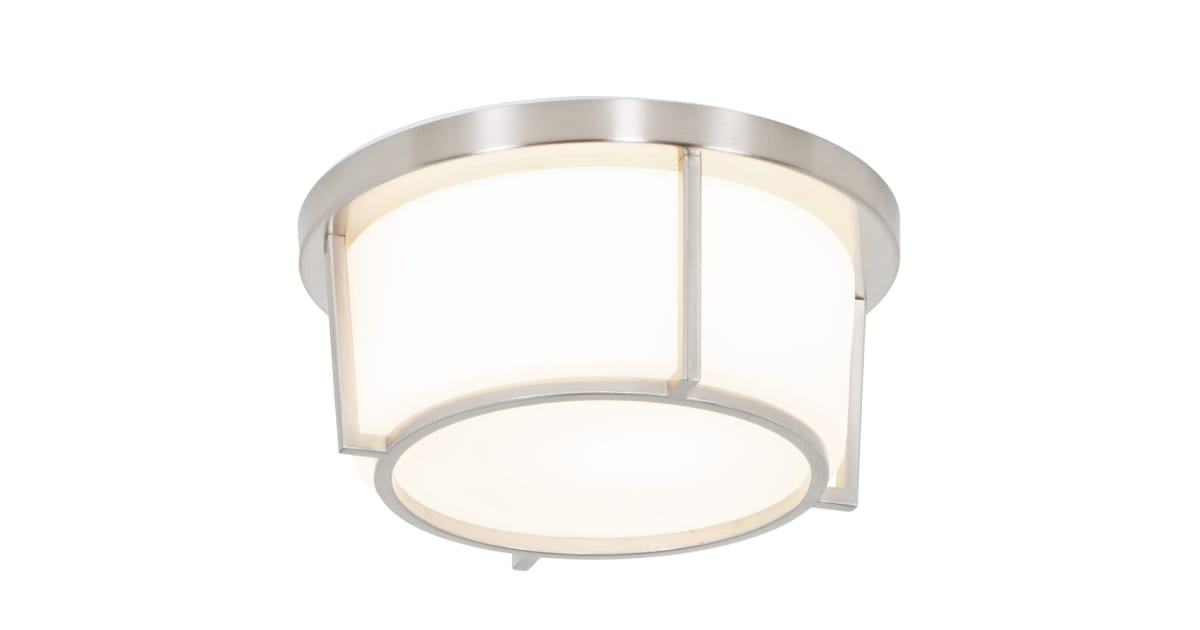 Alternating Current AC1591LED Smart Single Light 10 Inch Wide LED Flush ...