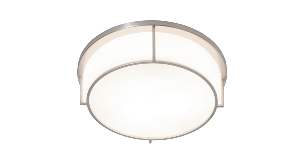 Alternating Current AC1595LED Smart Single Light 17 Inch Wide LED Flush ...
