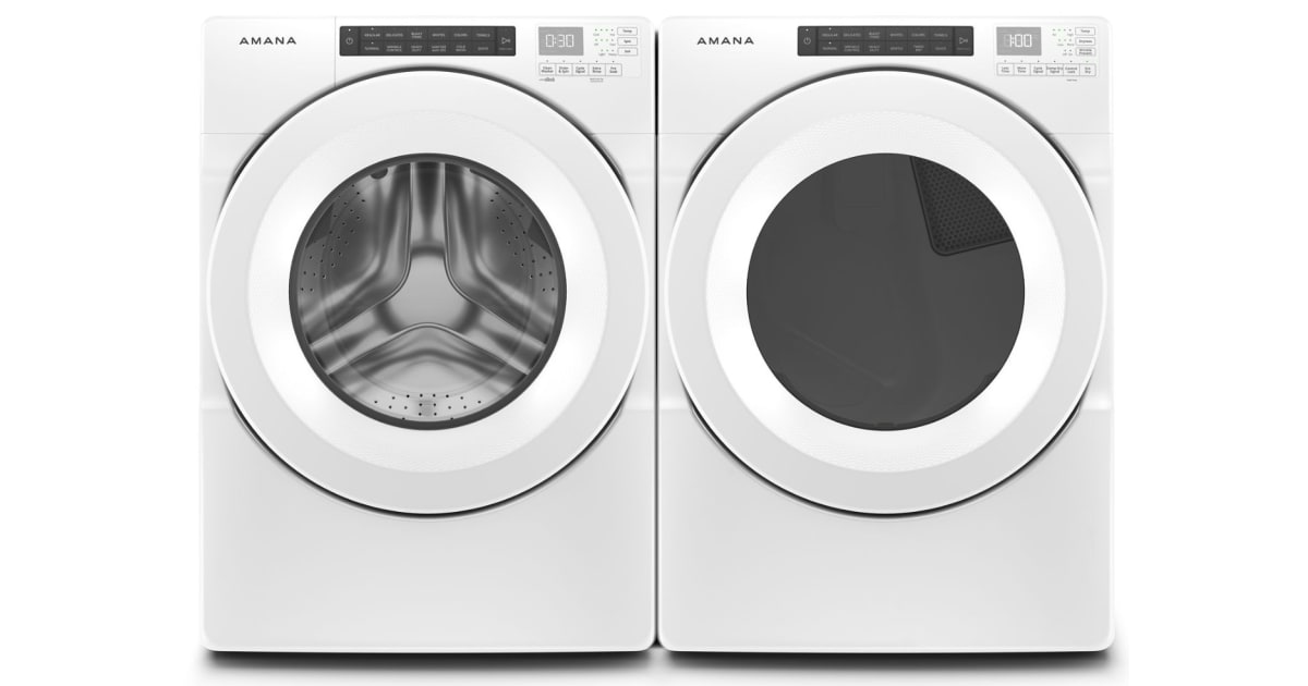 Amana nfw5800hw & ned5800hw top