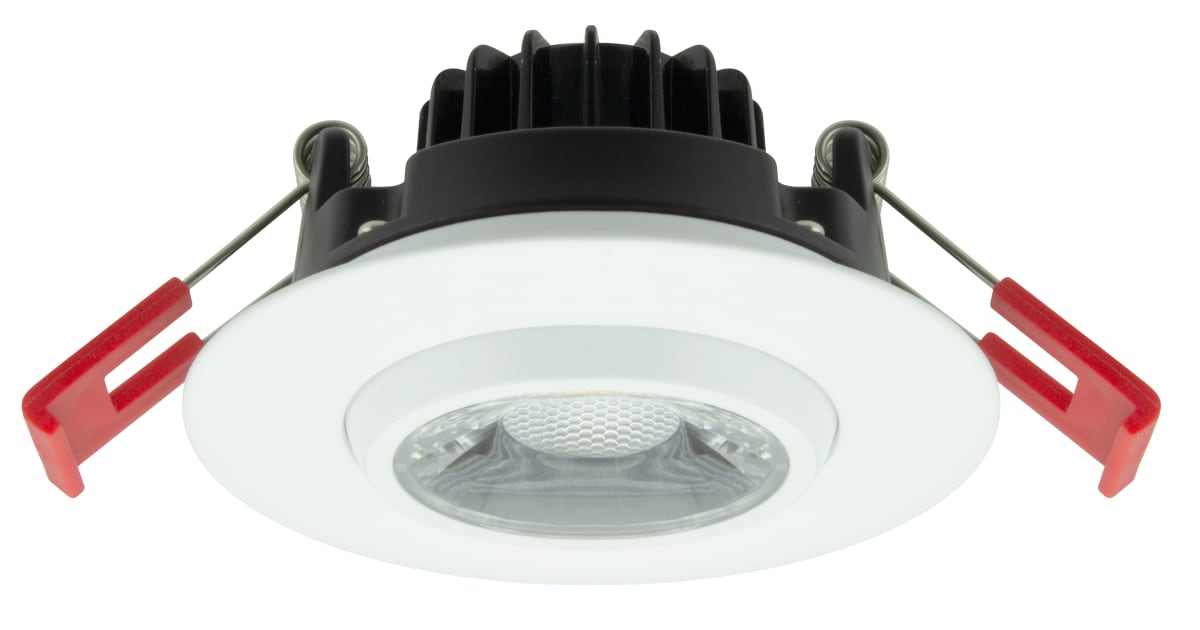 American Lighting A25CCTWH Axis 2'' Recessed Gimbal LED