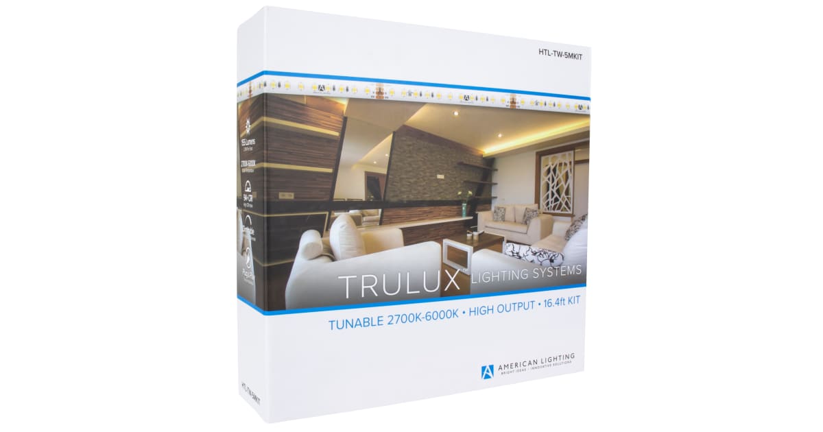 American Lighting HTLTW5MKIT Trulux 16.4 Ft 24V Tape