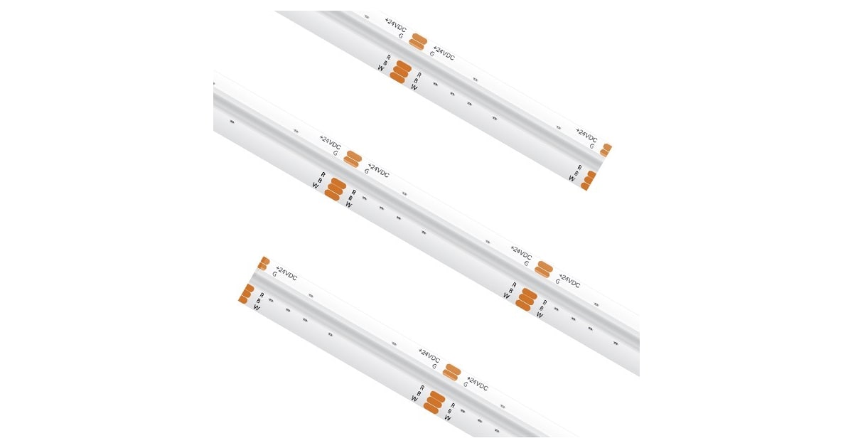 American Lighting HTLCOBRGBW16 Trulux Tape Light 16'