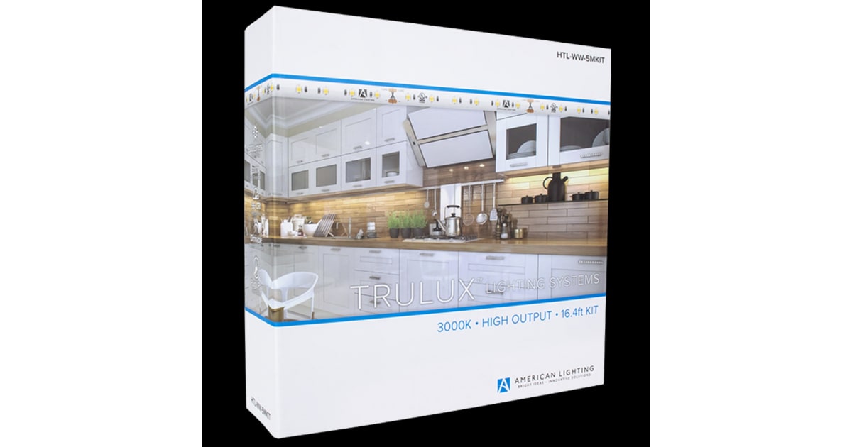 American Lighting HTLUWW5MKIT Trulux Tape Light 16' Long