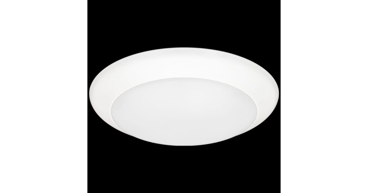 American Lighting QD640WH Downlight 8" Wide Flush Mount