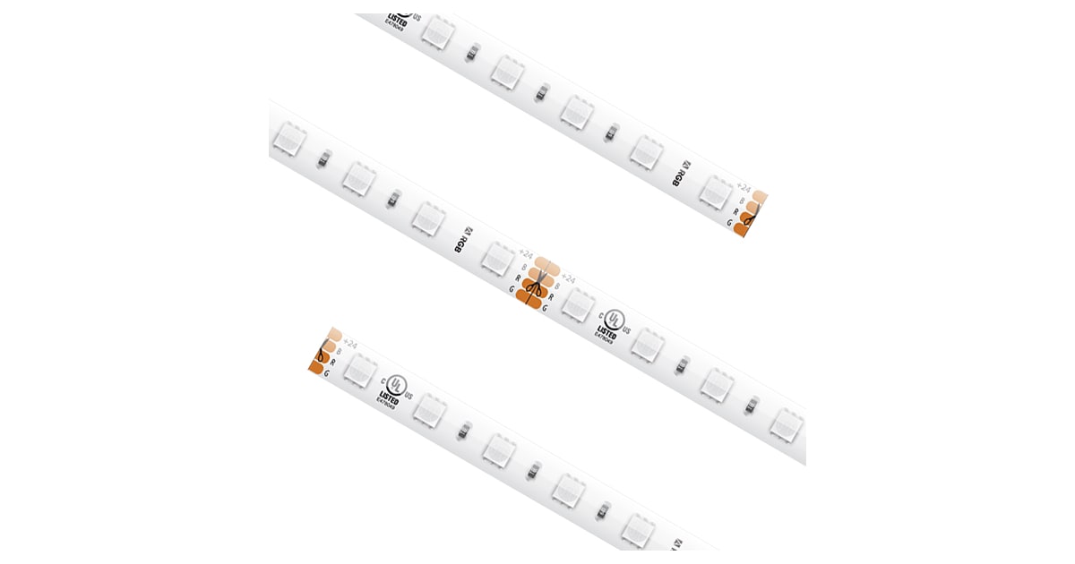 American Lighting HTLRGB Trulux 16.4 Ft 24V Tape Light