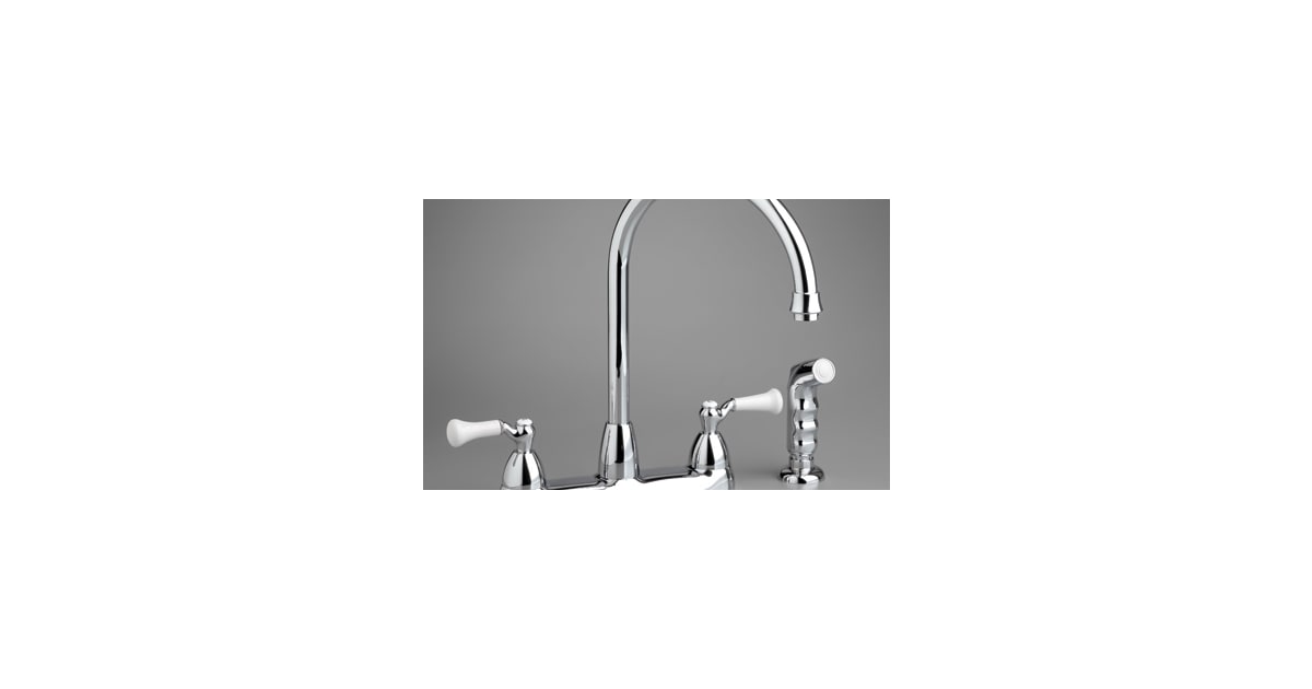 American Standard 4271 Double Handle Kitchen Faucet with