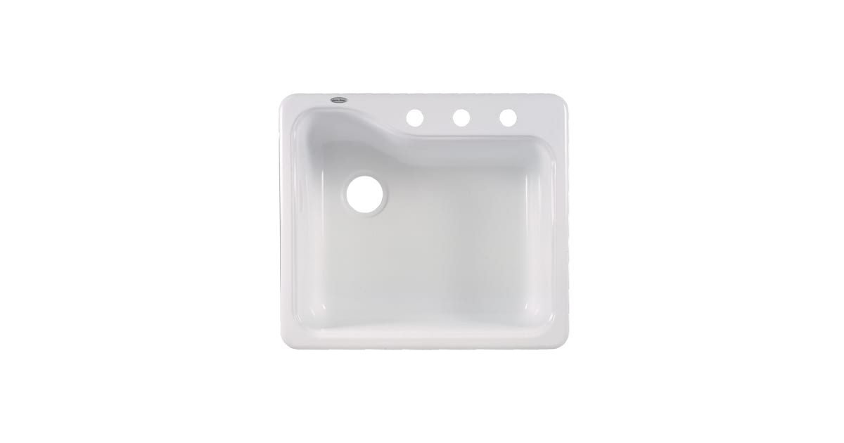 American Standard 7172813V.208 Single Bowl Americast Kitchen Sink from the  Silhouette Series | Build.com