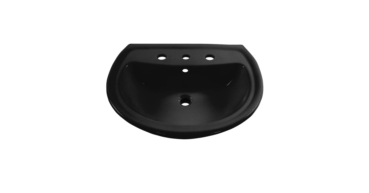 American Standard 0236.008.178 Cadet Pedestal Sink Only