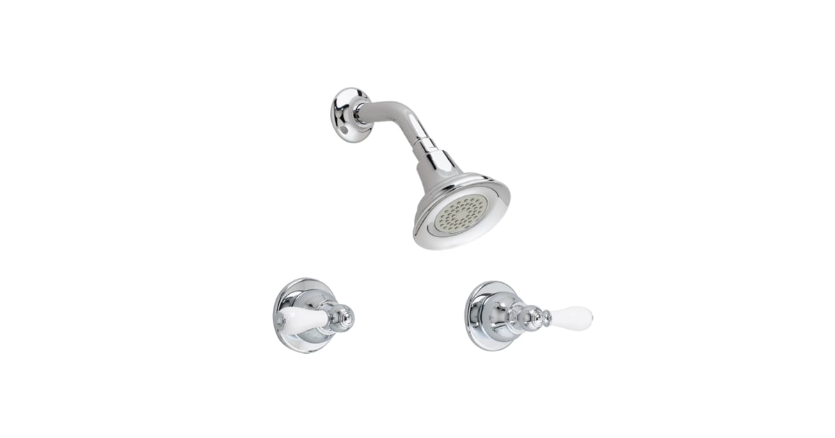 American Standard 7221.712.002 Double Handle Shower Valve