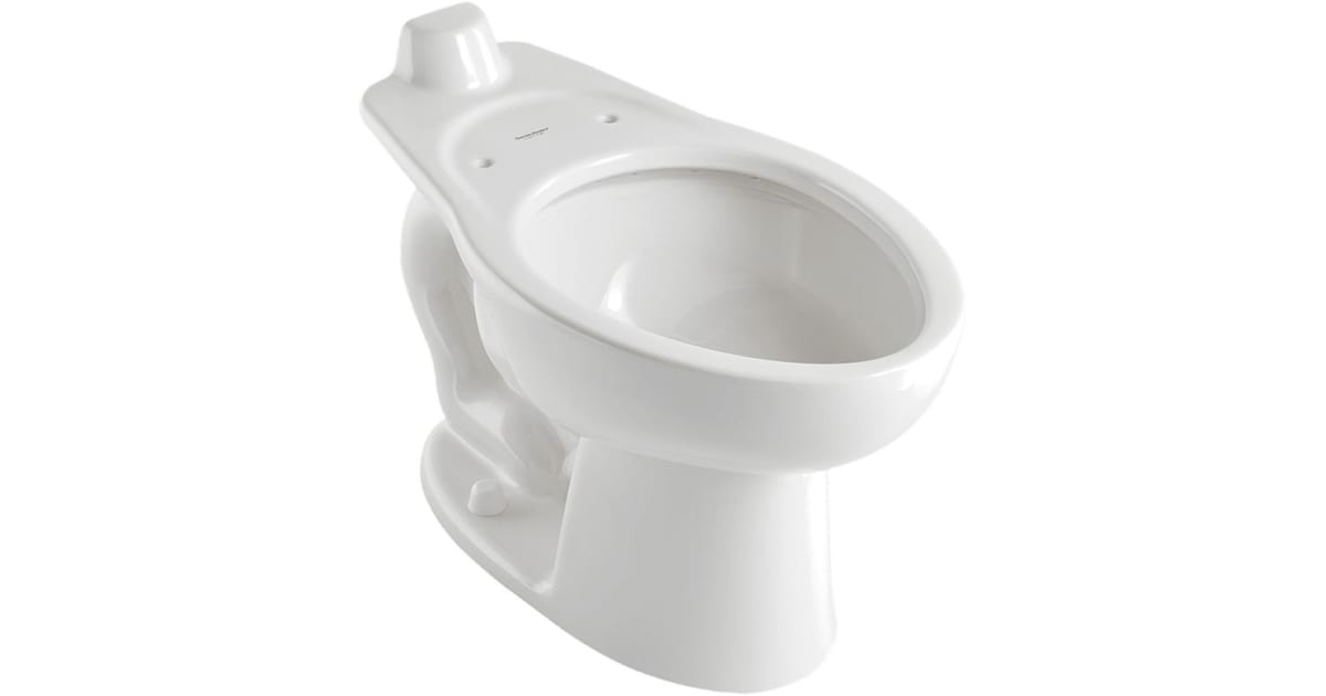 American standard 3453001 020 madera elongated toilet bowl only with