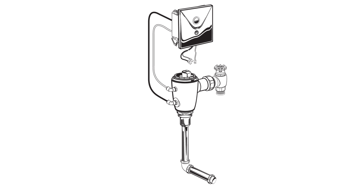 American Standard 6063.301.007 Selectronic 0.125 GPF