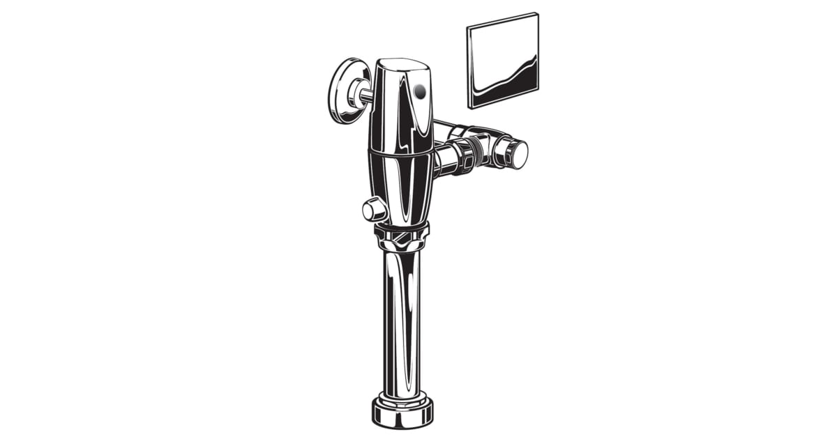 American standard 6065 565 002 selectronic 1 6 gpf retrofit only toilet