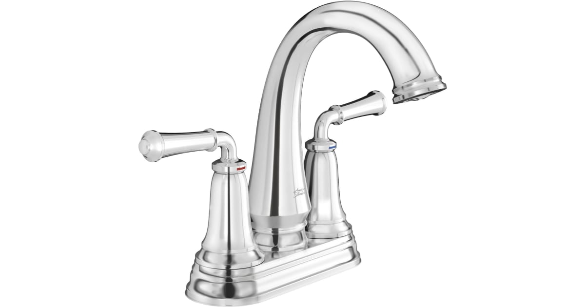 American Standard Delancey Waschtischarmatur – Poliertes Chrom, Keramische Kartusche, Tropffrei, ADA-konform