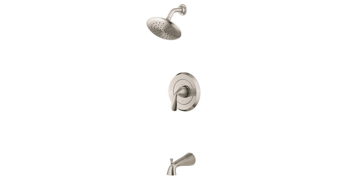 Somerville Single-Handle 3-Spray Tub and Shower Faucet Set of 2 in Brushed Nickel Somerville Single-Handle 3-Spray Tub and Shower Faucet Set of 2 in Brushed Nickel