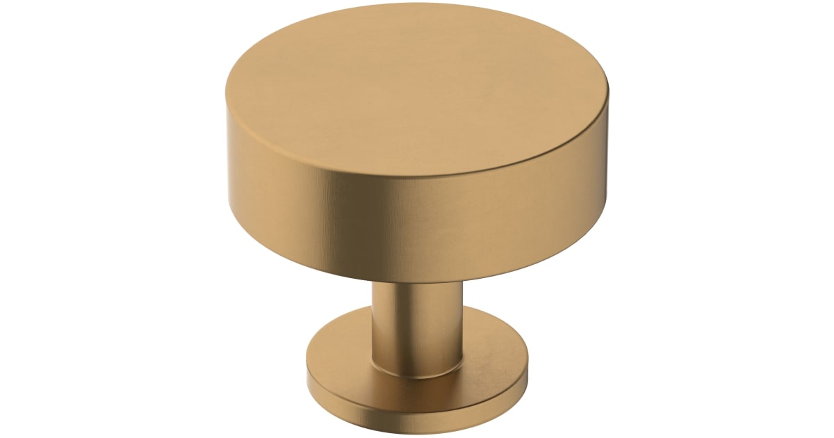 Everett 1-5/16 in. (34 mm) Diameter Champagne Bronze Cabinet Knob