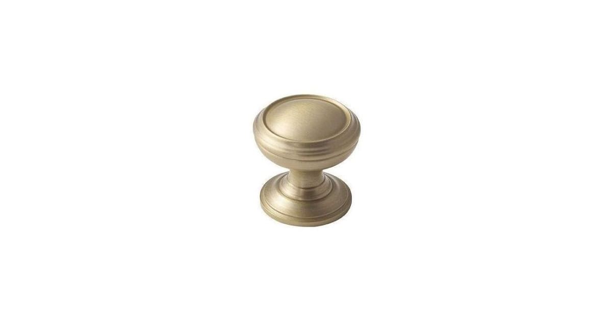 Amerock BP55342BBZ-10PACK Revitalize 1-1/4 Inch Mushroom