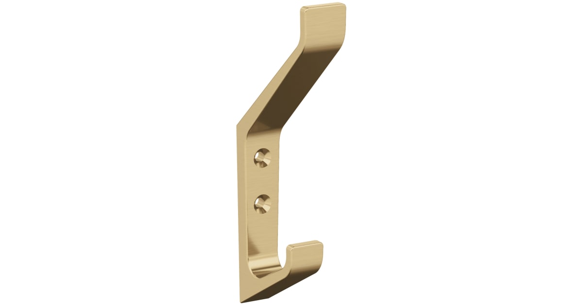 Amerock H37003CZ Emerge Double Robe Hook