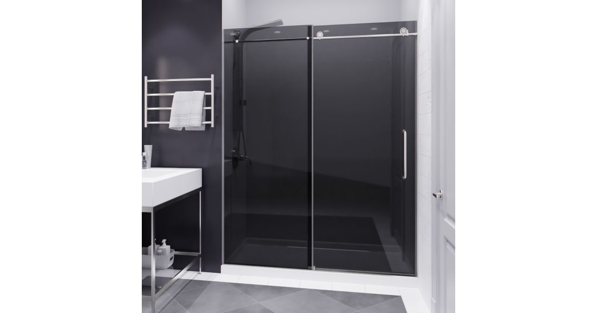 Anzzi SDAZ807702BNT Leon 76" High x 60" Wide Sliding