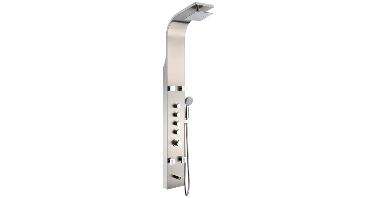 Anzzi SPAZ022 Echo Thermostatic Shower Panel