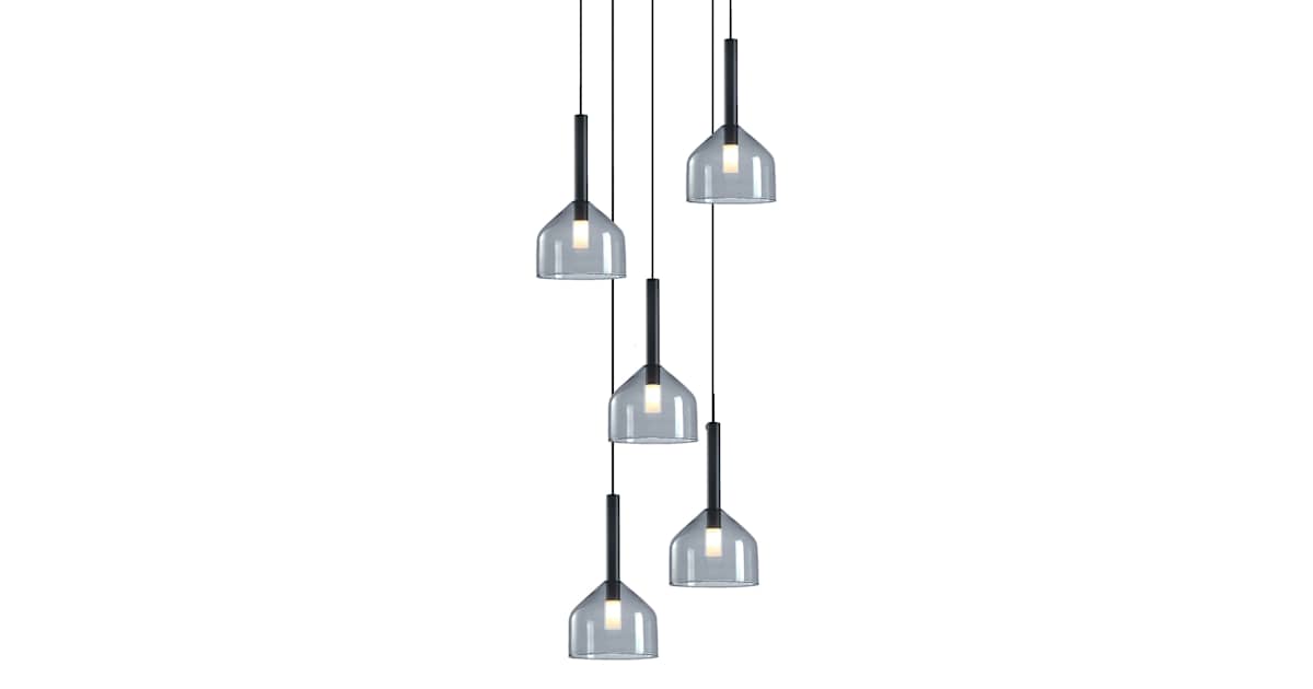 Artcraft Lighting AC11955BK Kali 22" Wide Chandelier | Ferguson Home