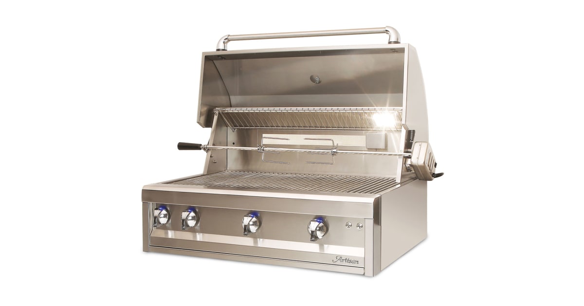 Artisan AAEP36CNG 36 Inch Freestanding Grill with 3 U-Burners