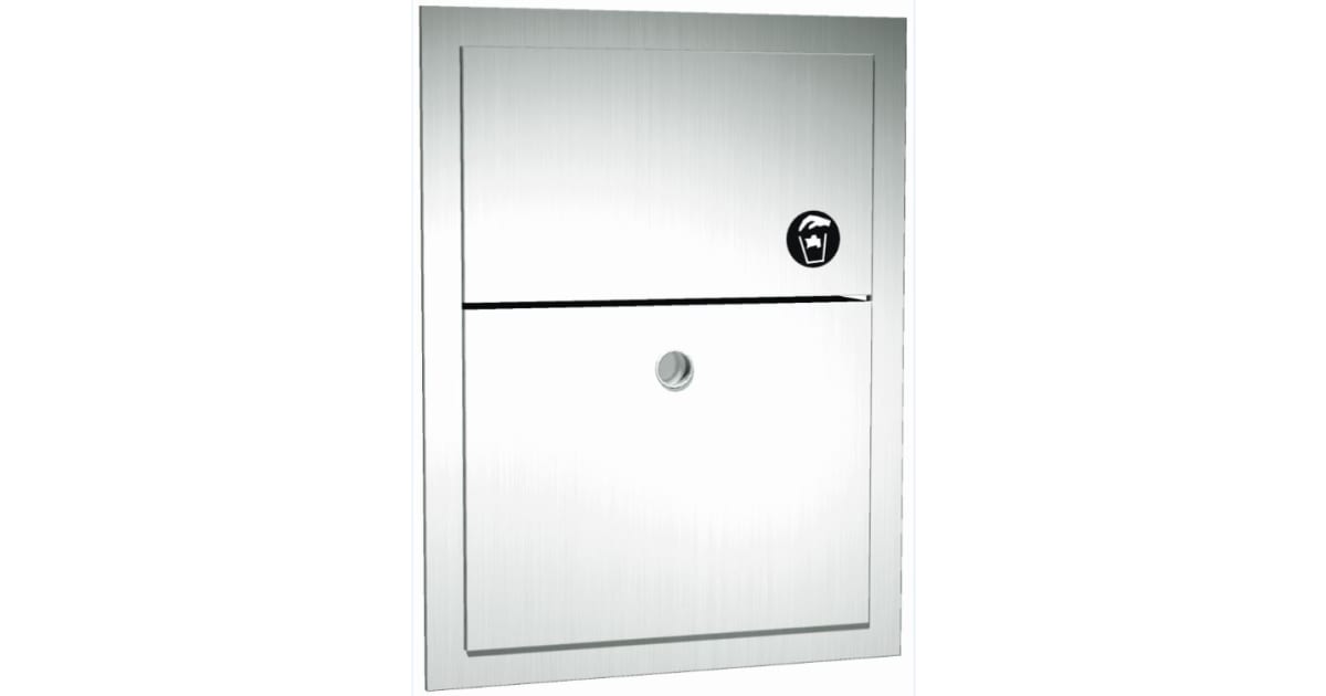 ASI 100473 Recessed Sanitary Napkin Disposal