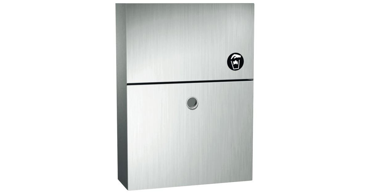 ASI 10-0473-A Surface Mounted Sanitary Napkin Disposal | Ferguson Home