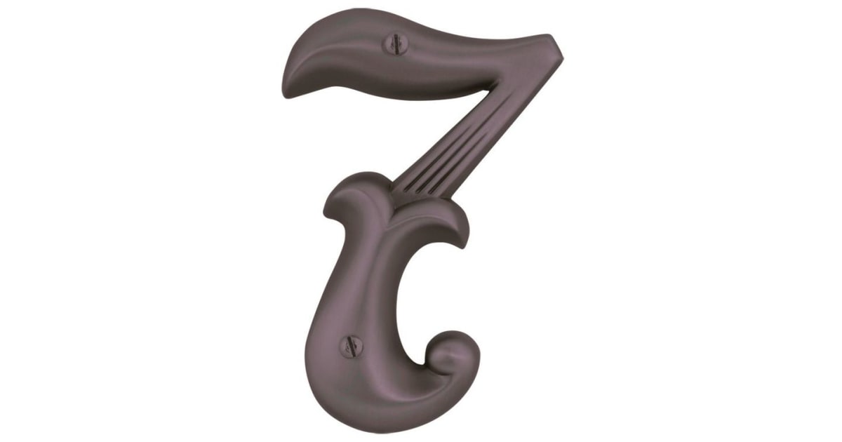 Atlas Homewares AN7-O Alhambra Address Number 7 | Ferguson Home