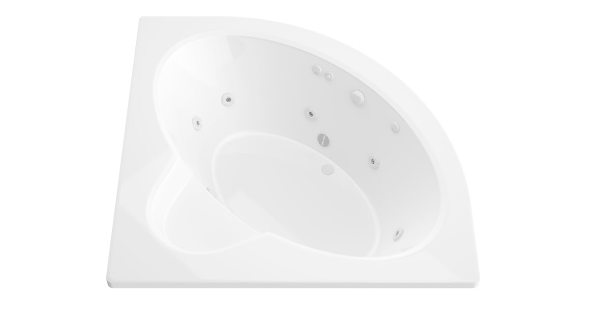 Avano AV6060AWL Trinidad 593/4" Acrylic Whirlpool Bathtub