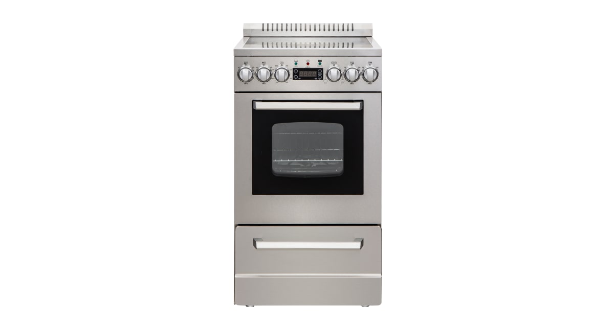 Avanti DER20P3S 20 Inch Wide 2.58 Cu. Ft. Slide In Build