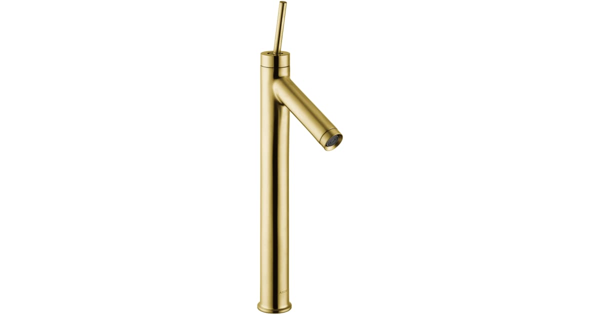 Axor 10129251 Starck 1.2 GPM Single Hole Joystick Tall | Build.com