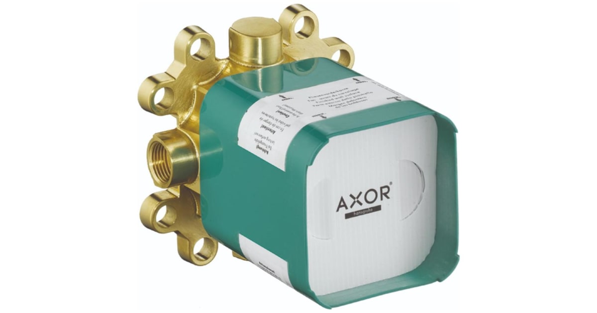 Axor 10921181 ShowerSolutions Rough In Valve - Engineered in Germany ...