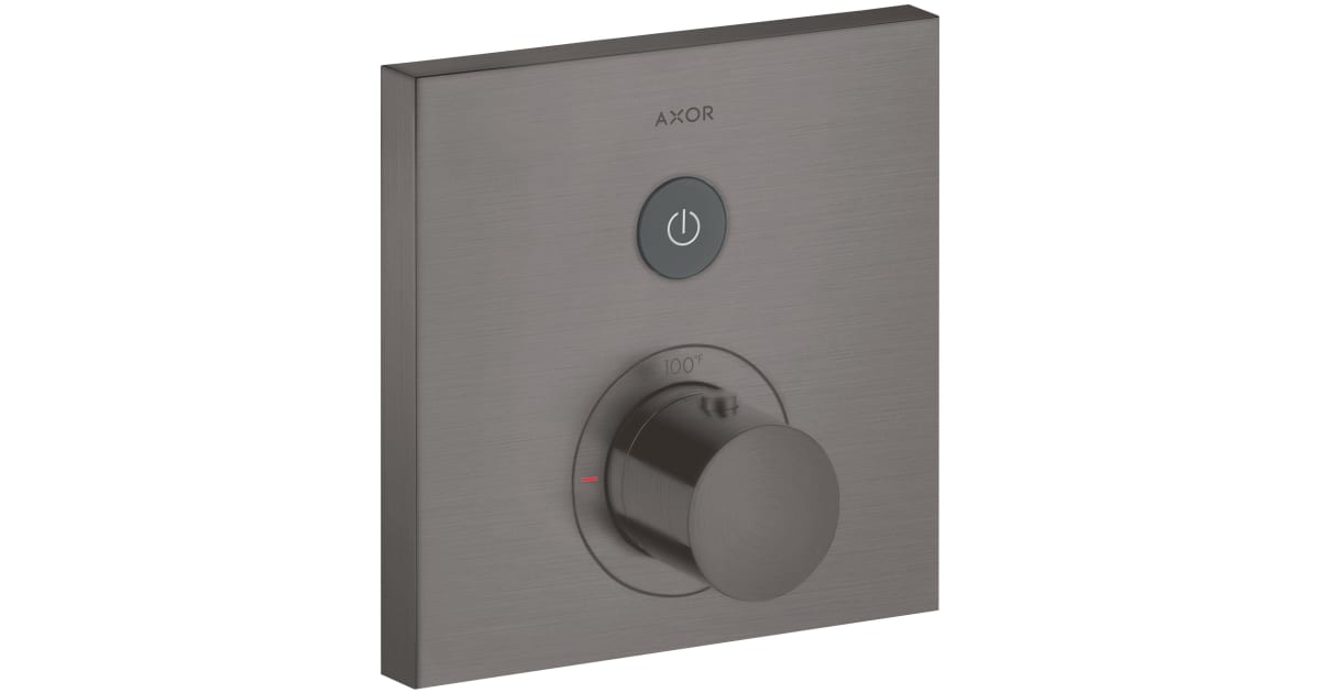 Axor 36714341 ShowerSelect Square Single Function Thermostatic Trim ...
