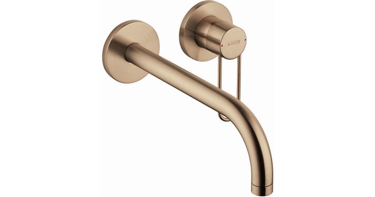 Axor 38122141 Uno Loop 1.2 GPM Single Handle Wall Mounted | Build.com 