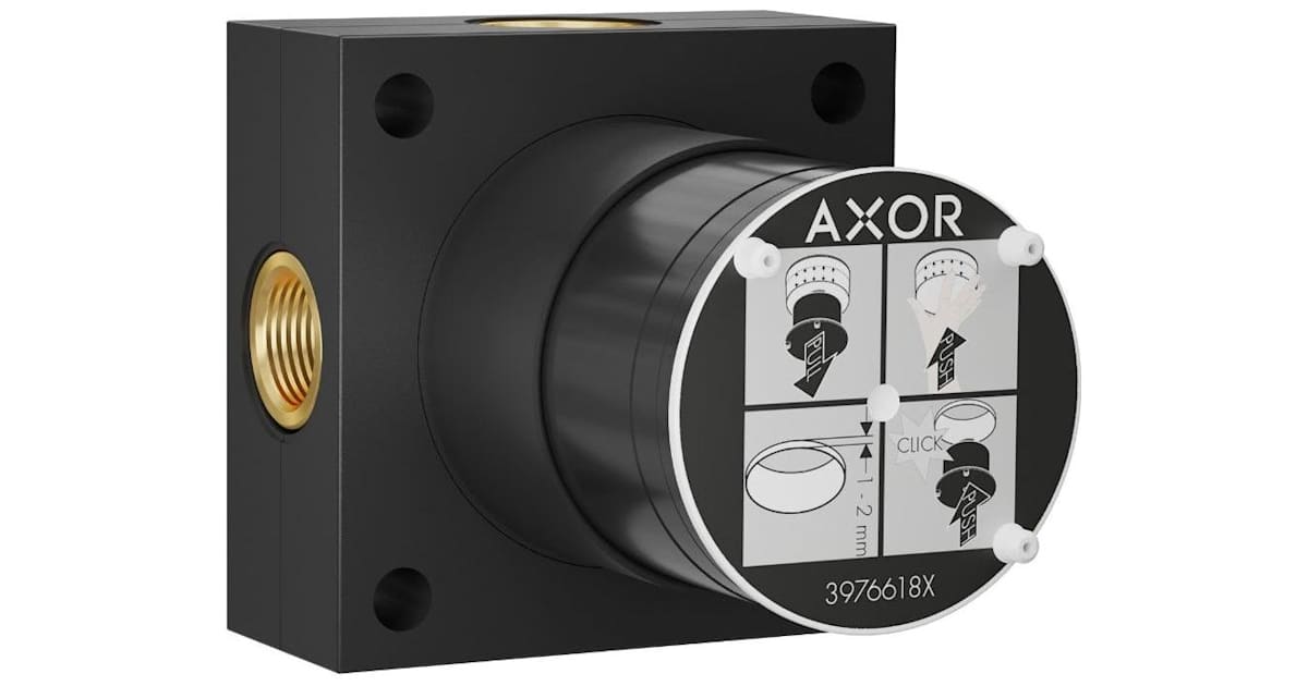 Axor 39766181 ShowerSphere Ceiling Connection Rough In Valve | Ferguson ...