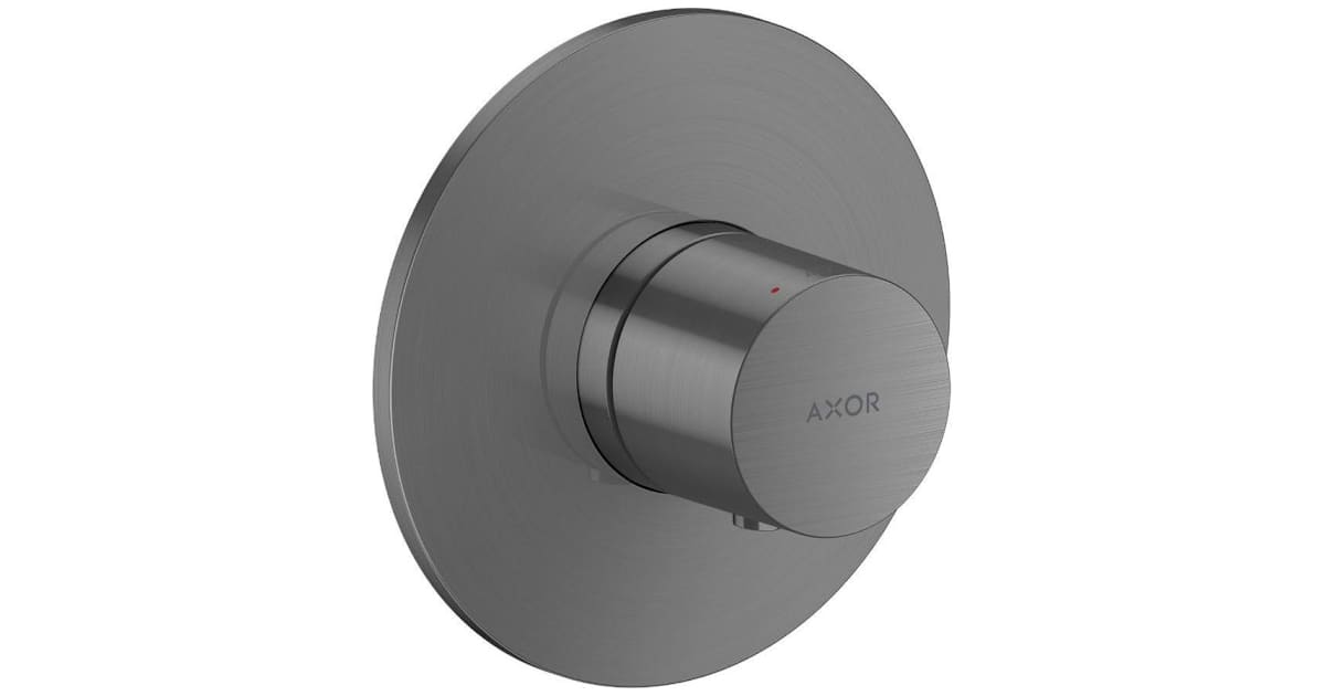 Axor 48711341 ONE Thermostatic Valve Trim Only with Single Knob Handle ...
