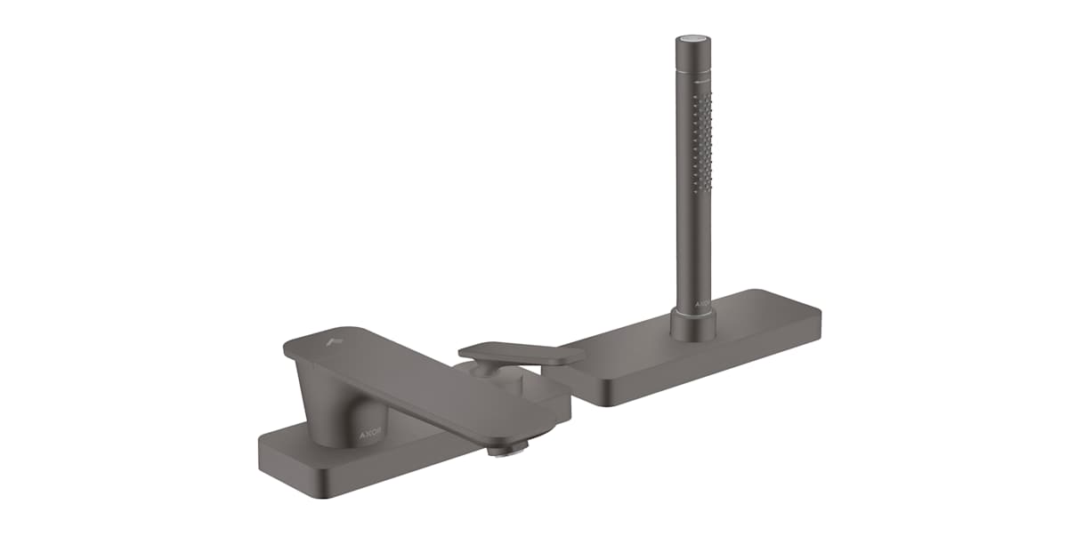 Axor 49430341 Citterio C Deck Mounted Roman Tub Filler with Built-In ...