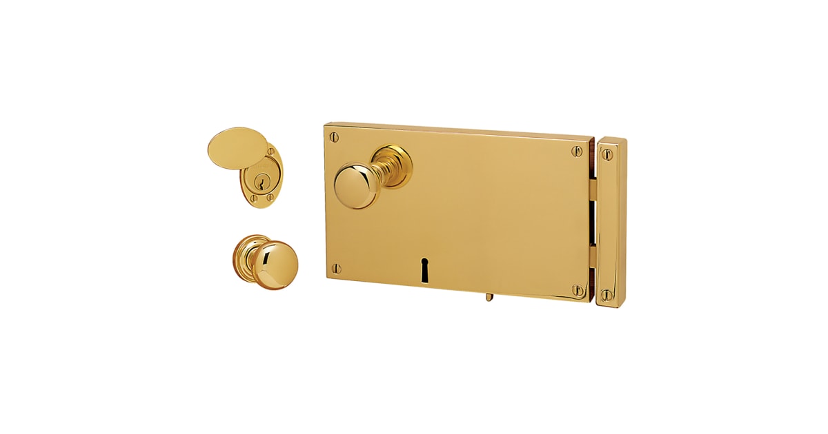 Baldwin 5644031 Keyed Entry Door Rim Lock