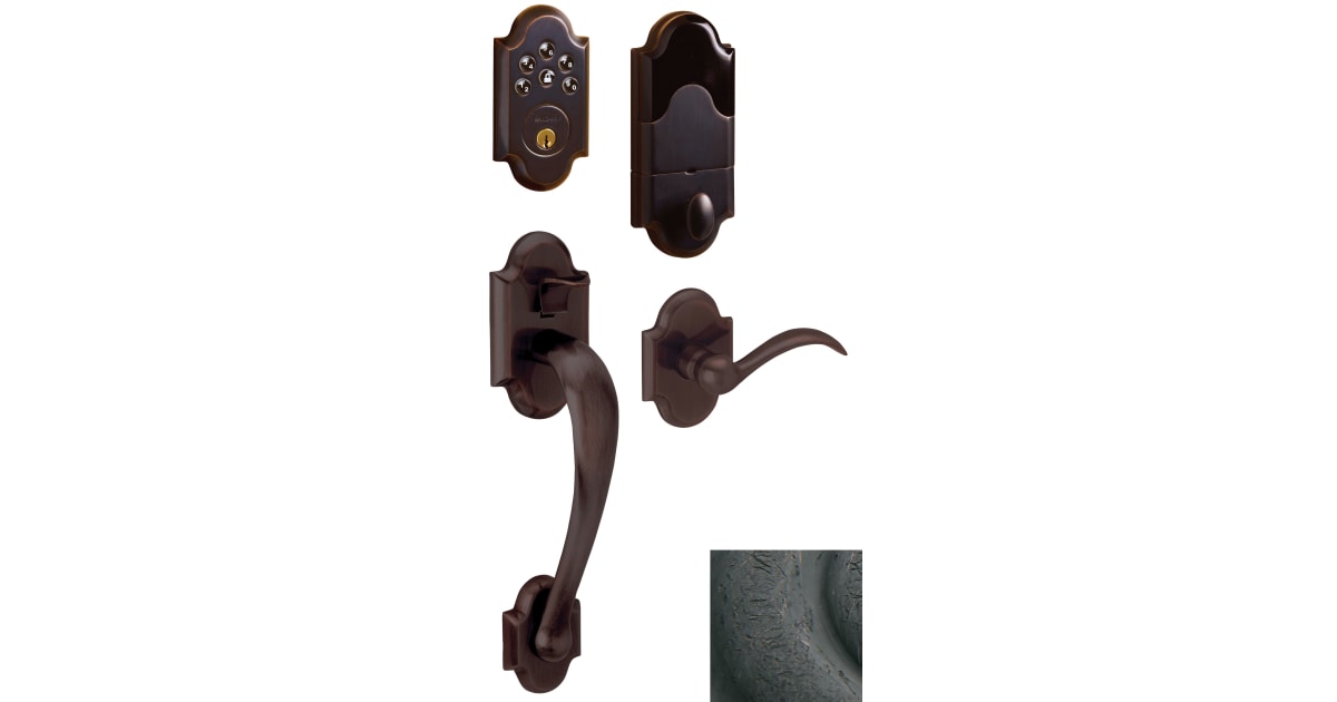 Baldwin 8252402AC1LH Boulder Electronic Deadbolt with