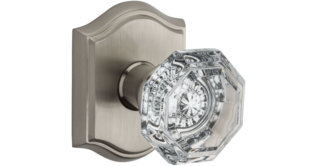 Baldwin PVCRYTAR150 Crystal Privacy Door Knob