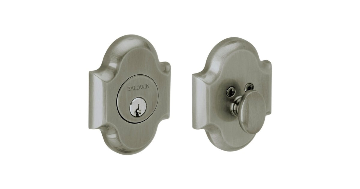 Baldwin 8252151 Boulder Arched Single Cylinder Deadbolt
