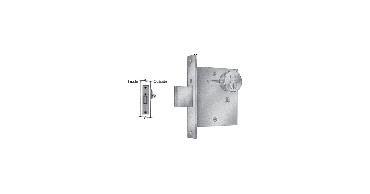 Baldwin Single Cylinder Mortise Deadlock Build Com Baldwin Single Cylinder Mortise Deadlock Build Com