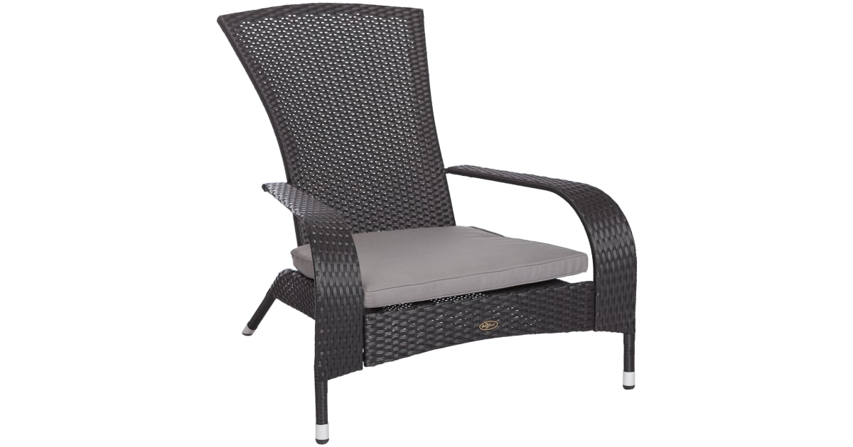 Balkene Home 62430 Black Coconino 34" Wide Wicker Lounge