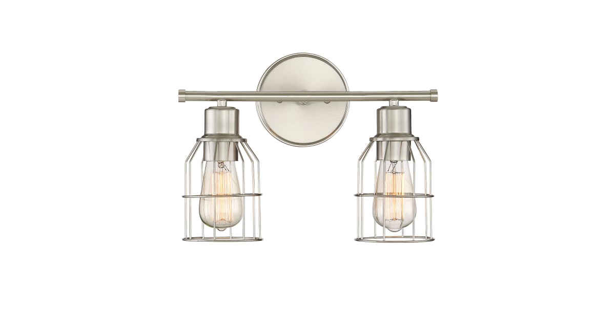 Bellevue SH80003BN 2 Light 15" Wide Bathroom Vanity Light