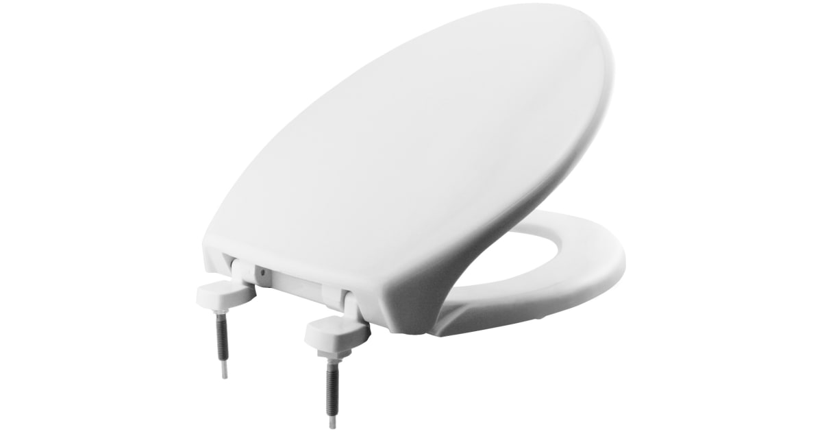 Bemis 7800TDG 000 Elongated ClosedFront Toilet Seat and