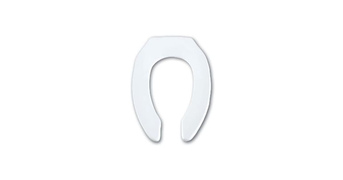 Bemis 955SSCT 000 Round OpenFront Commercial Toilet Seat
