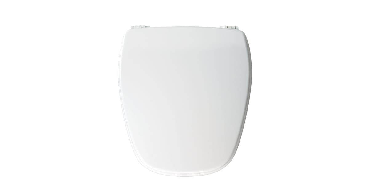 Bemis NW209E10 000 Round Molded Wood Toilet Seat for
