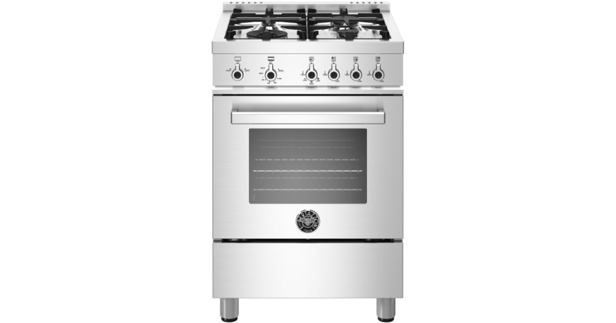Bertazzoni PROF244GASXE Professional Series 24 Inch Wide