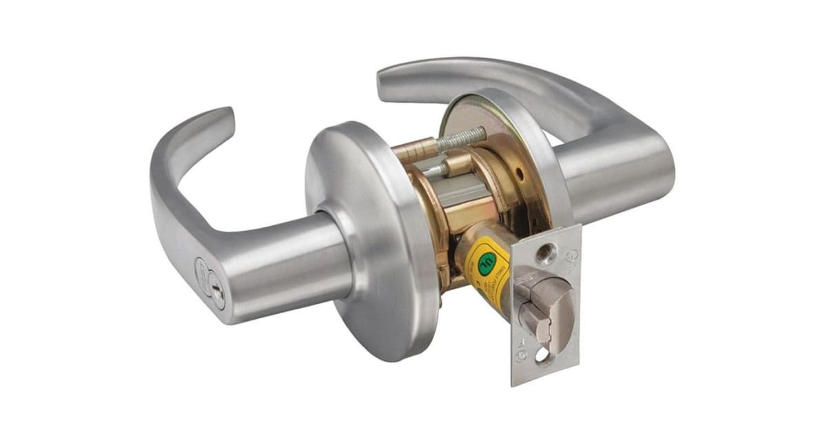 Best Access 9K37AB14KS3626 9K Series Keyed Entry Door Lever Set with