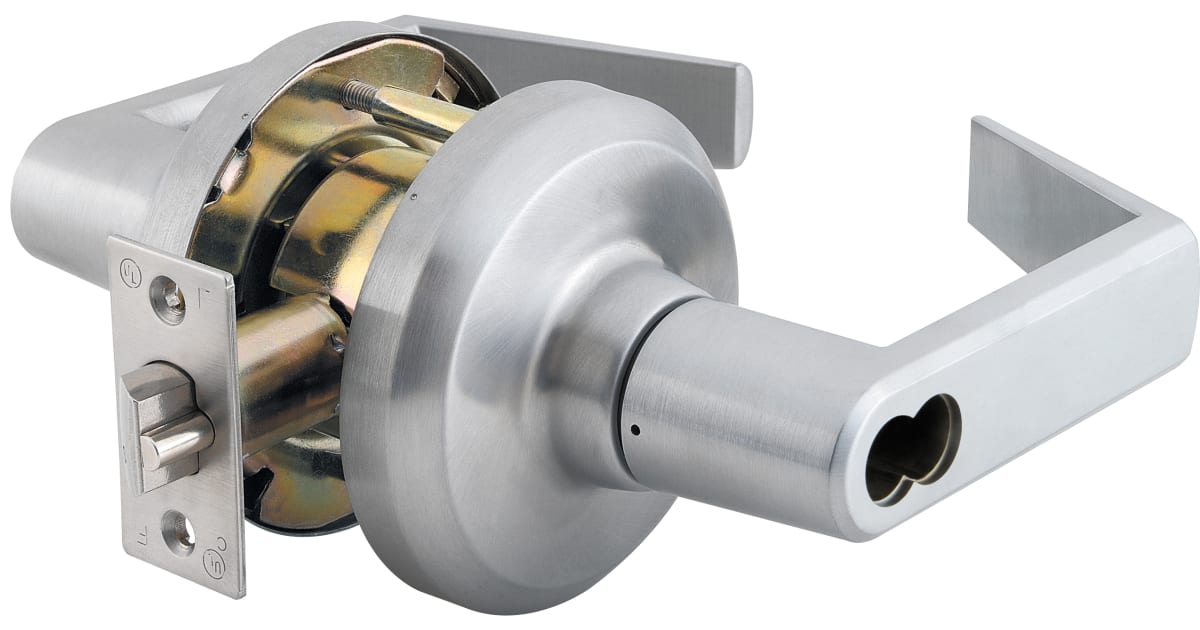 Best Access QCL171E626 QCL 100 Series Storeroom Keyed Entry Door Lever ...